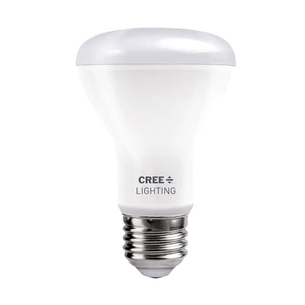 Clan rijm Raap Cree 100-Watt Equivalent R20 High Brightness Dimmable Exceptional Light  Quality LED Flood Light Bulb Soft White-TR20-14027FLFH25-12DE26-1-11 - The  Home Depot