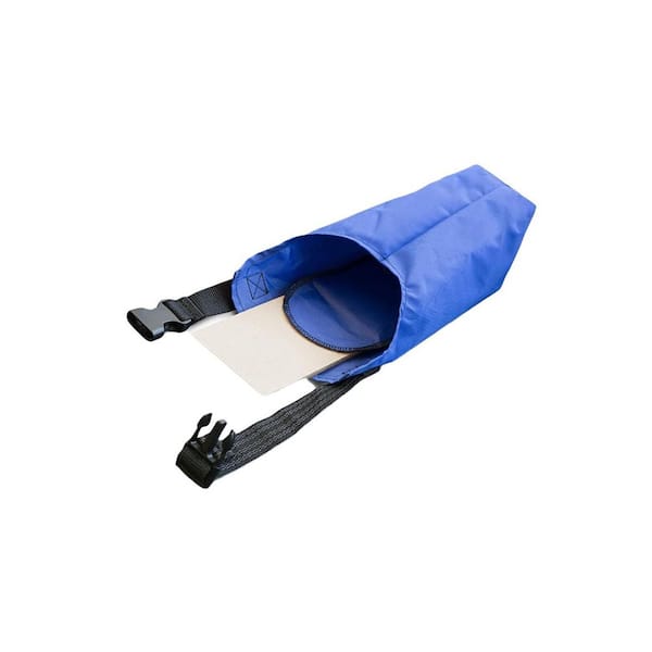 Waterless Urinal in Blue, Men's Pee Bottle Holder Bag for Wheelchair, Walker, Mobility Scooter, Rollator