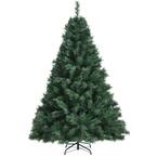 Costway 5 ft. Artificial PVC Christmas Tree with Stand White CM19733