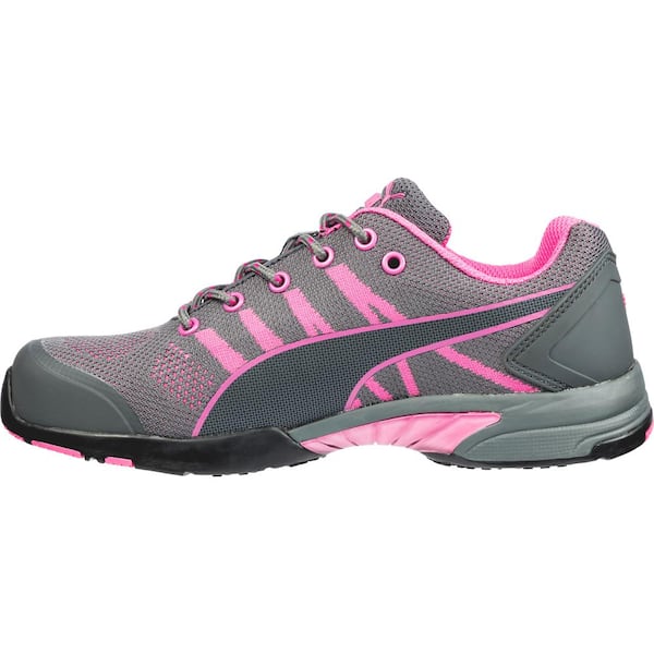 PUMA Women's Celerity Knit Low Work Shoe - Steel Toe - Pink