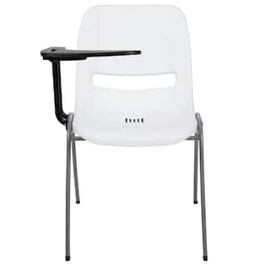 White Plastic Side Chair