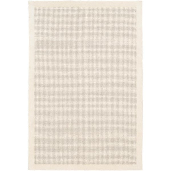 Averi Cream Border 10 ft. x 14 ft.Indoor Area Rug