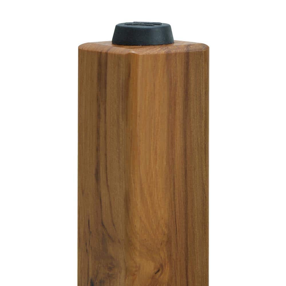 12'' Waterproof Teak Corner Shower Stool for Spa Use