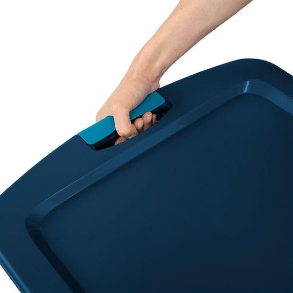 Sterilite 18 Gal. Latch and Carry Storage Bin 14463V06 - The Home Depot