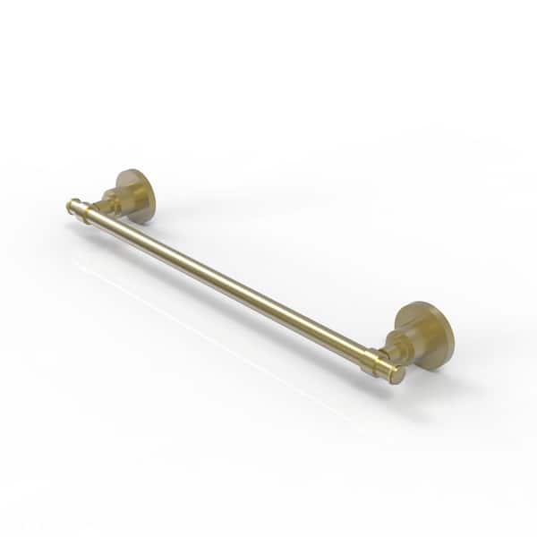 Allied Brass Washington Square Collection 24 in. Wall Mounted Towel Bar in Satin Brass
