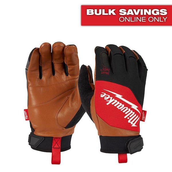 Medium Goatskin Leather Performance Work Gloves