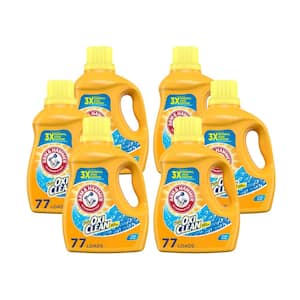 100.5 oz. Fresh Scent Plus OxiClean Liquid Laundry Detergent (77 Loads), (6-Pack)