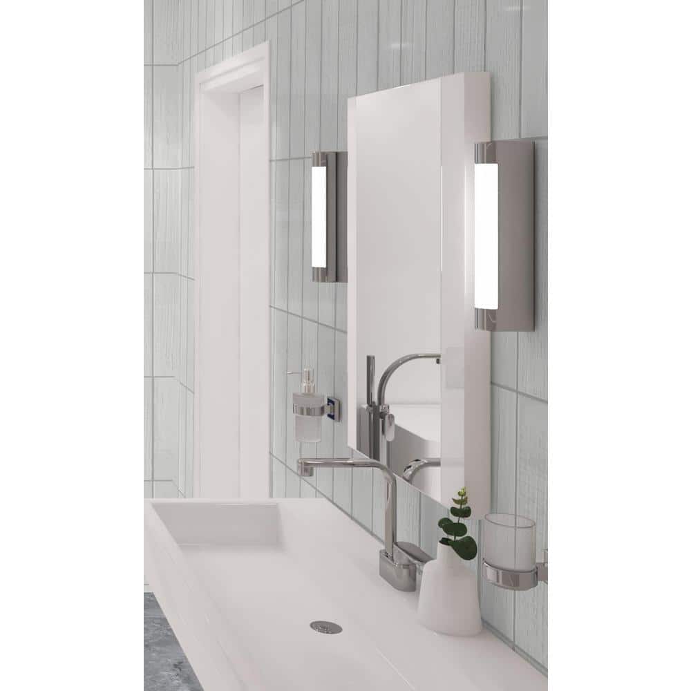 Perfecto Marvelli 4'' x 16'' White Ceramic Subway Tile