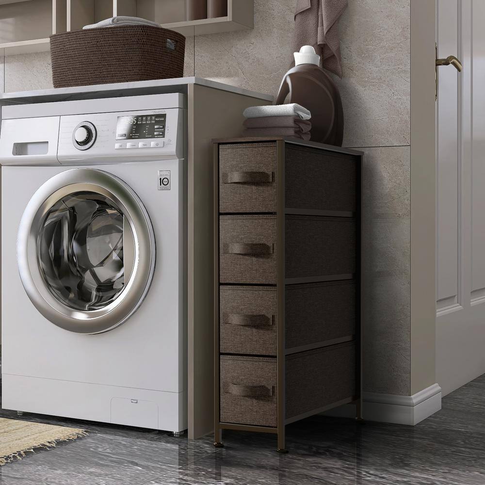 Reviews for Sorbus 3.1 in. L x 7.48 in. W x 11.762 in. H 4Drawer Brown