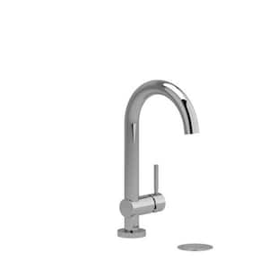 Riu Single-Handle Single-Hole Bathroom Faucet with Drain Kit Included in Chrome