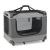 ANGELES HOME 32 1/2 in. x 23 in. Portable Folding Pet Carrier with