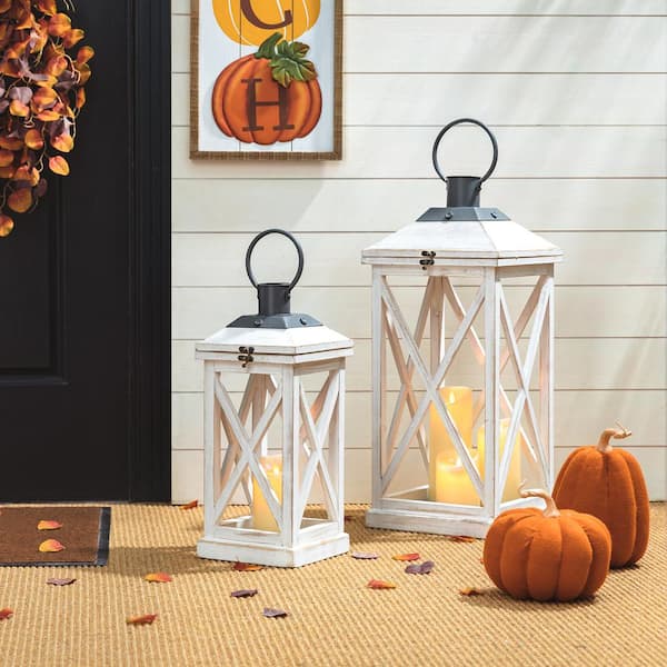 Simple DIY Wooden Lanterns - The Home Depot