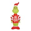 NFL 7 ft. Seattle Seahawks Holiday Inflatable Mascot 526370 - The Home Depot