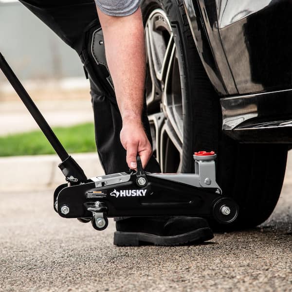 Husky 2 Ton Trolley Jack HPL4136N-TD-CM - The Home Depot