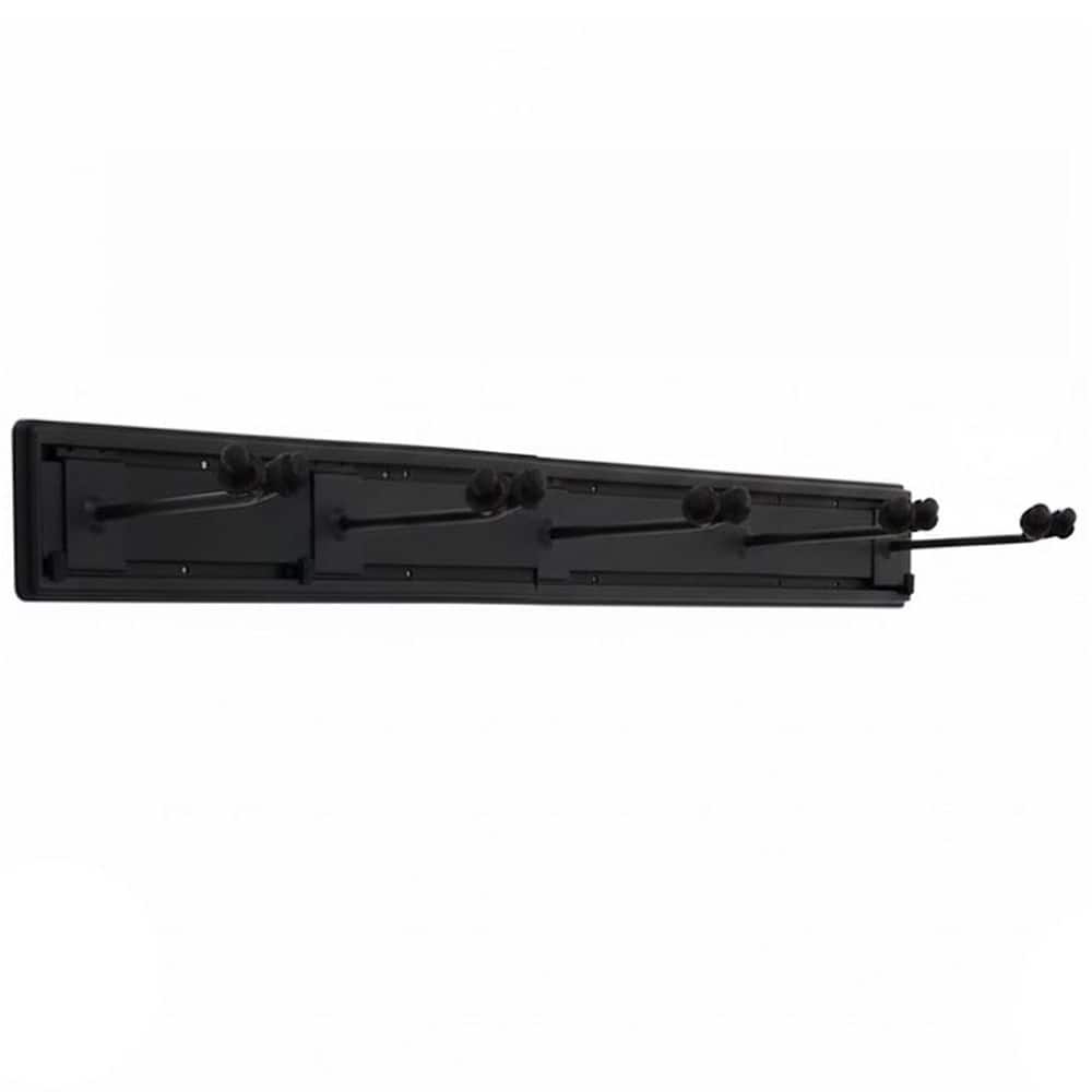 Adjustable Guitar Wall Rack with Aluminum Alloy Rail, Hooks, 270° Angle, 360° Rubber Stand, Fixed Clips, Organizer price history on PriceWatchPro