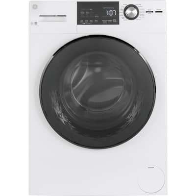 2.4 cu. ft. High-Efficiency Stackable White Front Loading Washing Machine with Steam, ENERGY STAR