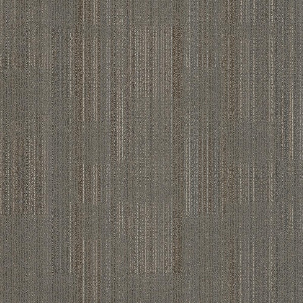Engineered Floors Cavell - Amos - Gray Commercial/Residential 24 x 24 in. Glue-Down Carpet Tile Square (72 sq. ft.)