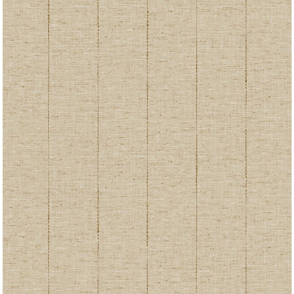 30.75 sq. ft. Canvas Jute The Wellington Striped Vinyl Peel and Stick Wallpaper price history on PriceWatchPro