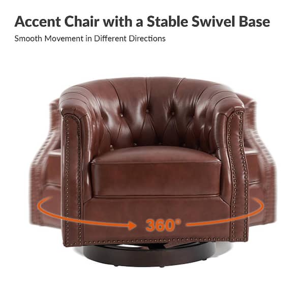 JAYDEN CREATION Montgomery Brown Traditional Chesterfield