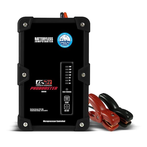 Schumacher Electric DSR Professional Grade 12 Volt, 450 Peak Amps, Battery-less Jump Starter with Built in Voltmeter