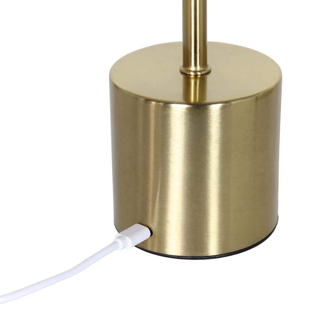 Gold Mushroom Magic Disc Dimming Cordless Touch Sensor Stick Lamp