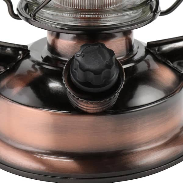 Northpoint Vintage Copper Battery Operated 12 LED Lantern (12-Pack)  190462(12) - The Home Depot