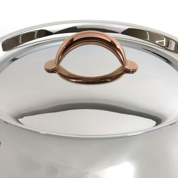 BergHOFF Comfort 8 Covered Dutch Oven 18/10 Stainless Steel, 3.3 Qt