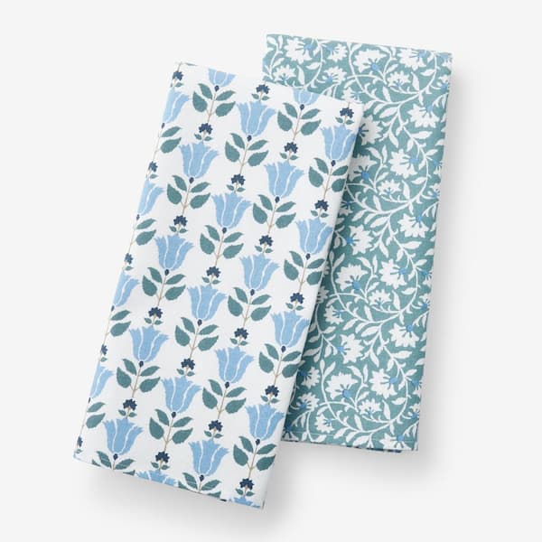 The Company Store Company Cotton Lime Green Tea Towel