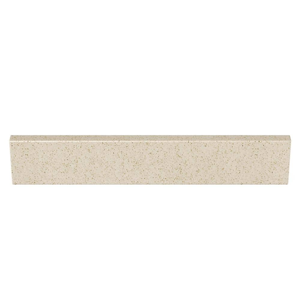 22 in. Cultured Marble Side Splash in Winter Snow (Universal) price history on PriceWatchPro