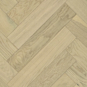 Rodeo Drive Prada White Oak 1/22 in. T x 4.72 in. W  Engineered Hardwood Flooring (27.9 sq. ft./Case)