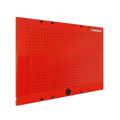 2-Pack Steel Pegboard Set in Red (36 in. W x 26 in. H) for Ready-to-Assemble Steel Garage Storage System