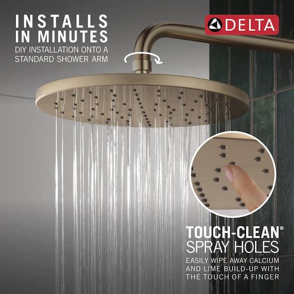 Delta Bonacci 1-Spray Patterns with 2.5 GPM 10 in. Wall Mount