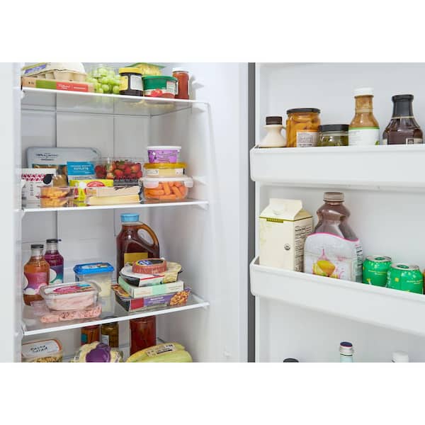 16 cu. ft. Garage Ready Convertible Frost Free Upright Freezer in Fingerprint-Resistant Stainless Steel Look