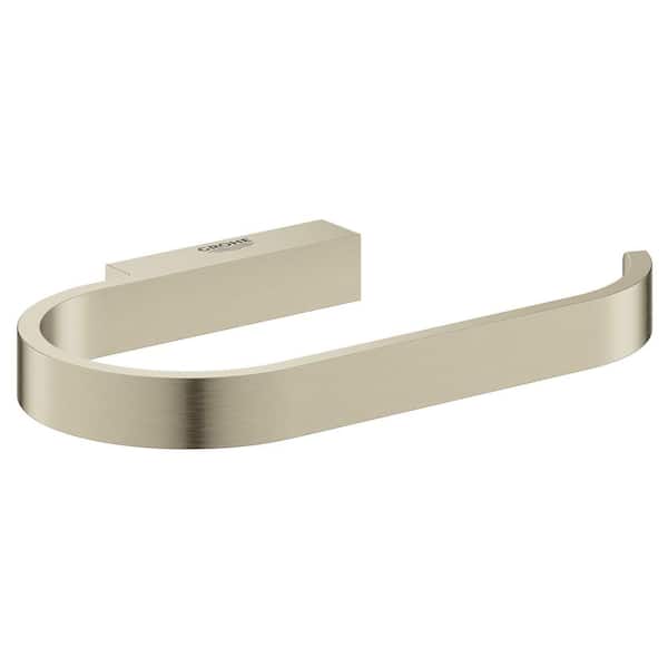 Selection Wall Mount Toilet Paper Holder without Cover in Brushed Nickel