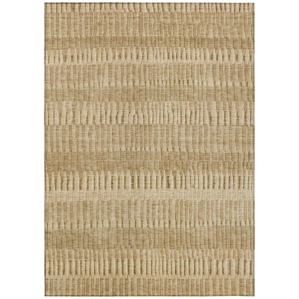 Chantille Machine Washable Indoor/Outdoor Abstract ACN2807 Copper 3 ft. x 5 ft. Area Rug price history on PriceWatchPro