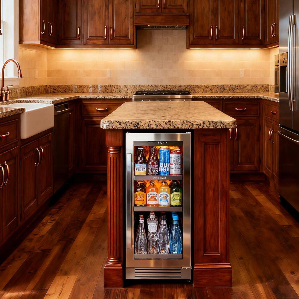 Ca'Lefort 15 in. 100 (12 oz.) Cans Beverage Cooler Refrigerator Soda ...