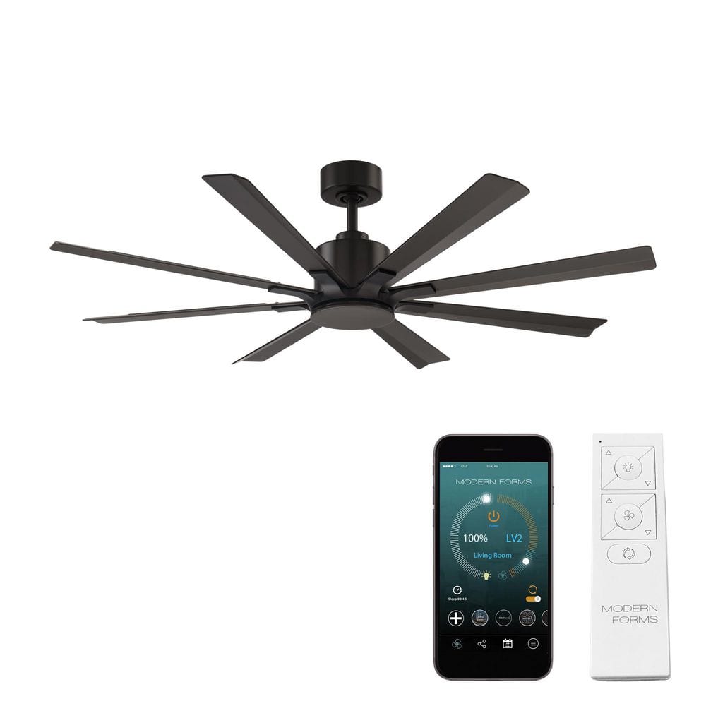 Size Matters 56 in. Smart Indoor/Outdoor Bronze Windmill Ceiling Fan with Remote price history on PriceWatchPro