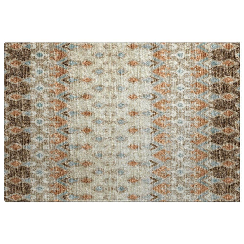 Dream Shag Premium Machine Washable Abstract ADS72 Canyon 2 ft. x 3 ft. Accent Rug price history on PriceWatchPro