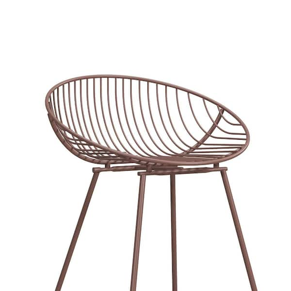 Cosmoliving by cosmopolitan best sale ellis wire counter stool