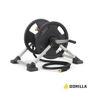 Yard Butler Handy Reel Heavy Duty Ground and Wall Mount Water for