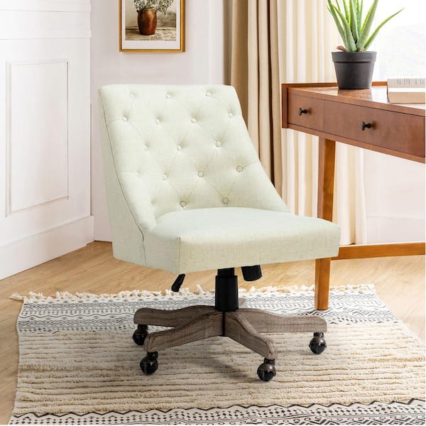 Tufted discount desk chair