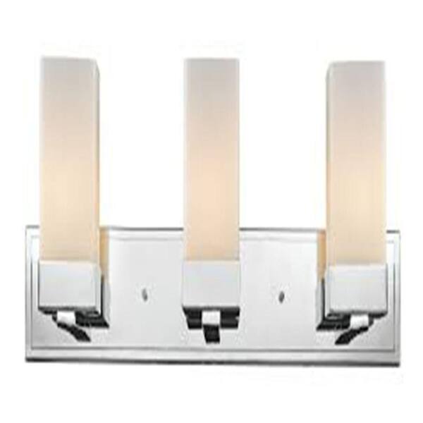 Filament Design Lawrence 3-Light Chrome Incandescent Bath Vanity Light