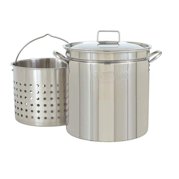 Unbranded 24 Qt. Stainless Steel Stock Pot