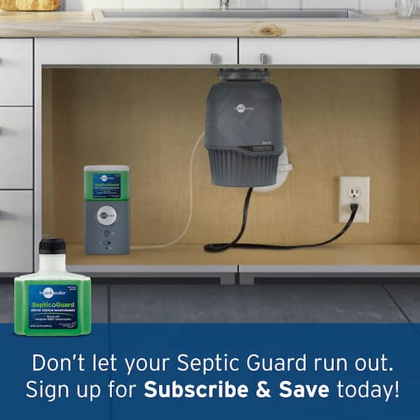 Garbage disposal for septic systems home depot hotsell