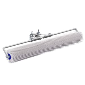 20 in. Spiked Roller with 1-1/4 in. Plastic Spikes and Bracket
