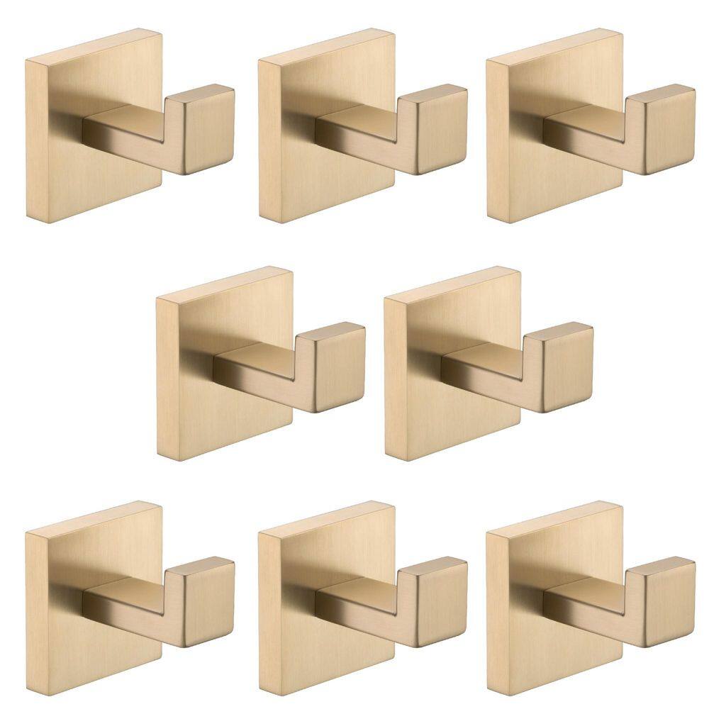 WZ J-Hook Robe/Towel Hook in Brushed Gold, including 8 hooks price history on PriceWatchPro