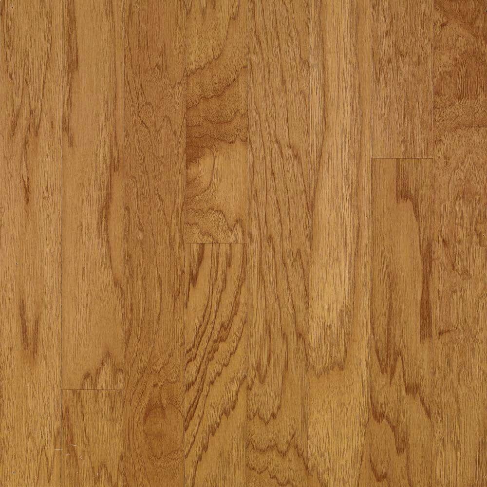 Bruce Take Home Sample - Hickory Autumn Wheat Engineered Hardwood Flooring - 5 in. x 7 in., Light -  BR-595903