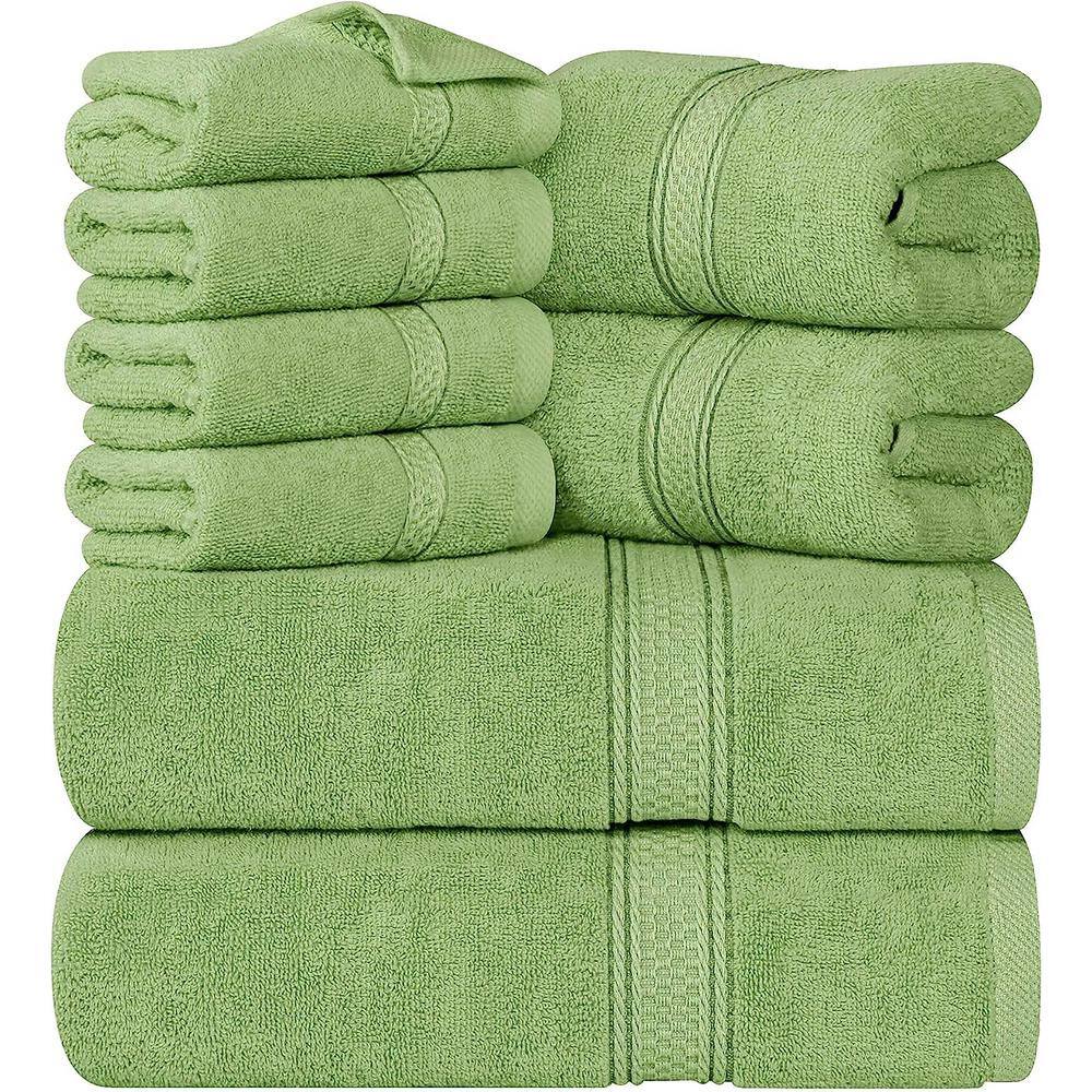 Lot Of 2 Purely Indulgent bath towel 30”X58” Oil Blue GreenOekoTex Made In  Green