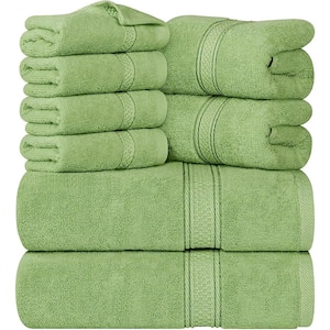 KAFTHAN Textile Plaid Turkish Cotton Bath Towels (Set of 4),  59Lx35Wx0.5H - Fry's Food Stores