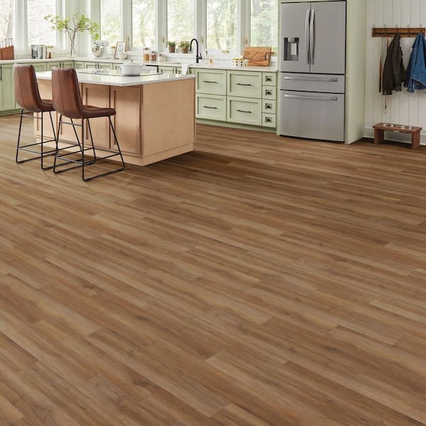 Butler Hickory 30 MIL x 8.7 in. W x 48 in. L Click Lock Waterproof Luxury Vinyl Plank Flooring (20.1 sqft/case)